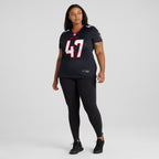 Andrew Beck Houston Texans Nike Women's Team Game Jersey -  Navy