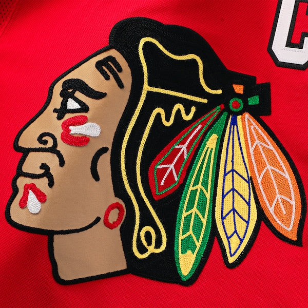 Connor Bedard Chicago Blackhawks  Home Premium Jersey - Red/White