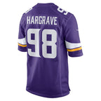 Javon Hargrave Minnesota Vikings Nike Team Game Jersey -  Purple