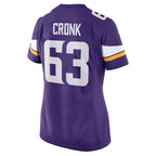 Coy Cronk Minnesota Vikings Nike Women's Team Game Jersey -  Purple