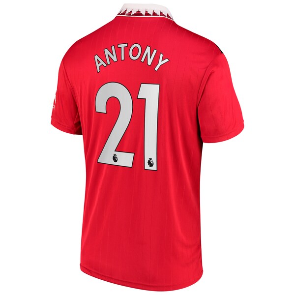 Antony Manchester United adidas 2022/23 Home Replica Player Jersey - Red