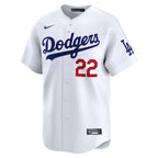 Clayton Kershaw Los Angeles Dodgers Nike Home Limited Player Jersey - White/Gray