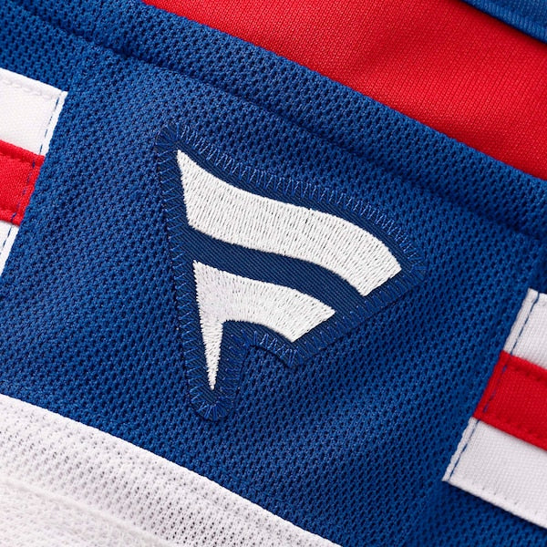 New York Rangers  Away Premium Custom Jersey - White/Navy/Royal