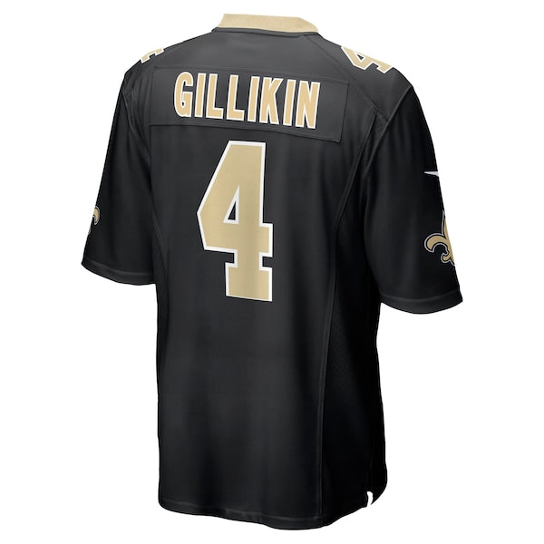 Blake Gilikin New Orleans Saints Nike Game Player Jersey - Black