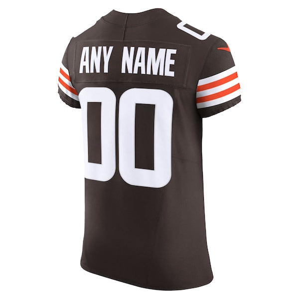 Cleveland Browns Nike Vapor F.U.S.E. Elite Custom Jersey - Brown