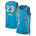 LeBron James Jordan Brand Unisex 2025 NBA All-Star Game Swingman Player Jersey - Light Blue