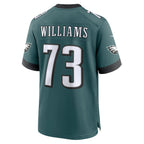 Cameron Williams Philadelphia Eagles Nike Team Game Jersey - Midnight Green