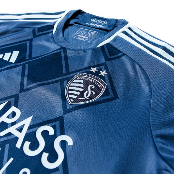 Daniel Salloi Sporting Kansas City adidas 2024 Diamonds Our Forever Authentic Player Jersey – Navy