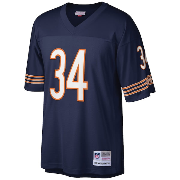 Walter Payton Chicago Bears Big & Tall 1985 Retired Player Replica Jersey - Navy/White