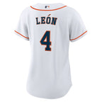 Pedro León Houston Astros Nike Women's Home Replica Jersey - White