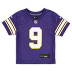 J.J. McCarthy Minnesota Vikings Nike Preschool Classic Player Game Jersey - Purple