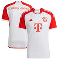 Bayern Munich adidas 2023/24 Home Replica Jersey - White