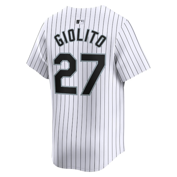 Lucas Giolito Chicago White Sox Nike Home Limited Player Jersey - White