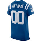 Indianapolis Colts Nike Vapor Elite Custom Jersey - Royal