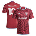 Djordje Mihailovic Colorado Rapids adidas 2024 One Flag Kit Replica Player Jersey - Burgundy