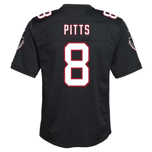 Kyle Pitts Atlanta Falcons Nike Youth Game Jersey - Black/Red