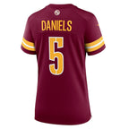 Jayden Daniels Washington Commanders Nike Women's 2024 NFL Draft First Round Pick Player Game Jersey - Burgundy