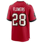 Dallis Flowers Tampa Bay Buccaneers Nike  Game Jersey -  Red