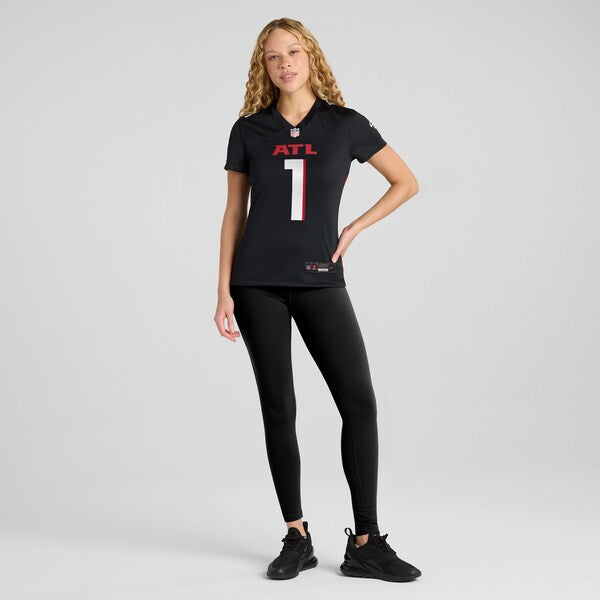 Darnell Mooney Atlanta Falcons Nike Women's  Game Jersey -  Black