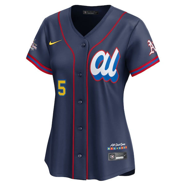 Jacob Wilson American League Nike Women's 2025 All-Star Edition Limited Player Jersey - Navy