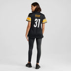 Beanie Bishop Pittsburgh Steelers Nike Women's  Game Jersey -  Black