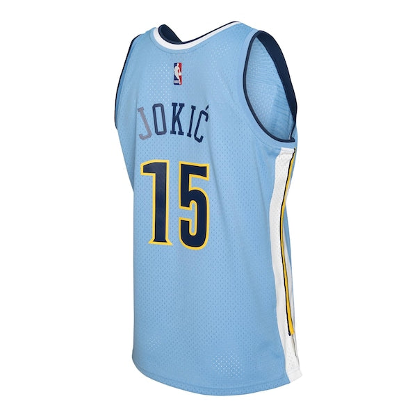 Nikola Jokic Denver Nuggets 2016/17 Swingman Jersey - Light Blue