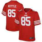 George Kittle San Francisco 49ers Nike Youth Game Jersey - Scarlet
