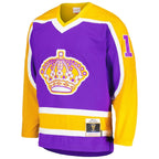 Dave Taylor Los Angeles Kings  1980/81 Blue Line Player Jersey - Purple