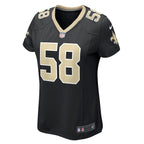 Anfernee Orji New Orleans Saints Nike Women's Team Game Jersey -  Black