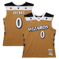 Gilbert Arenas Washington Wizards  2006/07 Hardwood Classics Swingman Jersey - Gold
