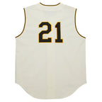 Roberto Clemente Pittsburgh Pirates Cooperstown Collection 1960 Authentic Jersey - Cream