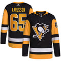 Erik Karlsson Pittsburgh Penguins adidas Home Primegreen Authentic Pro Player Jersey - Black