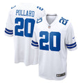 Tony Pollard Dallas Cowboys Nike Game Player Jersey - White/Navy