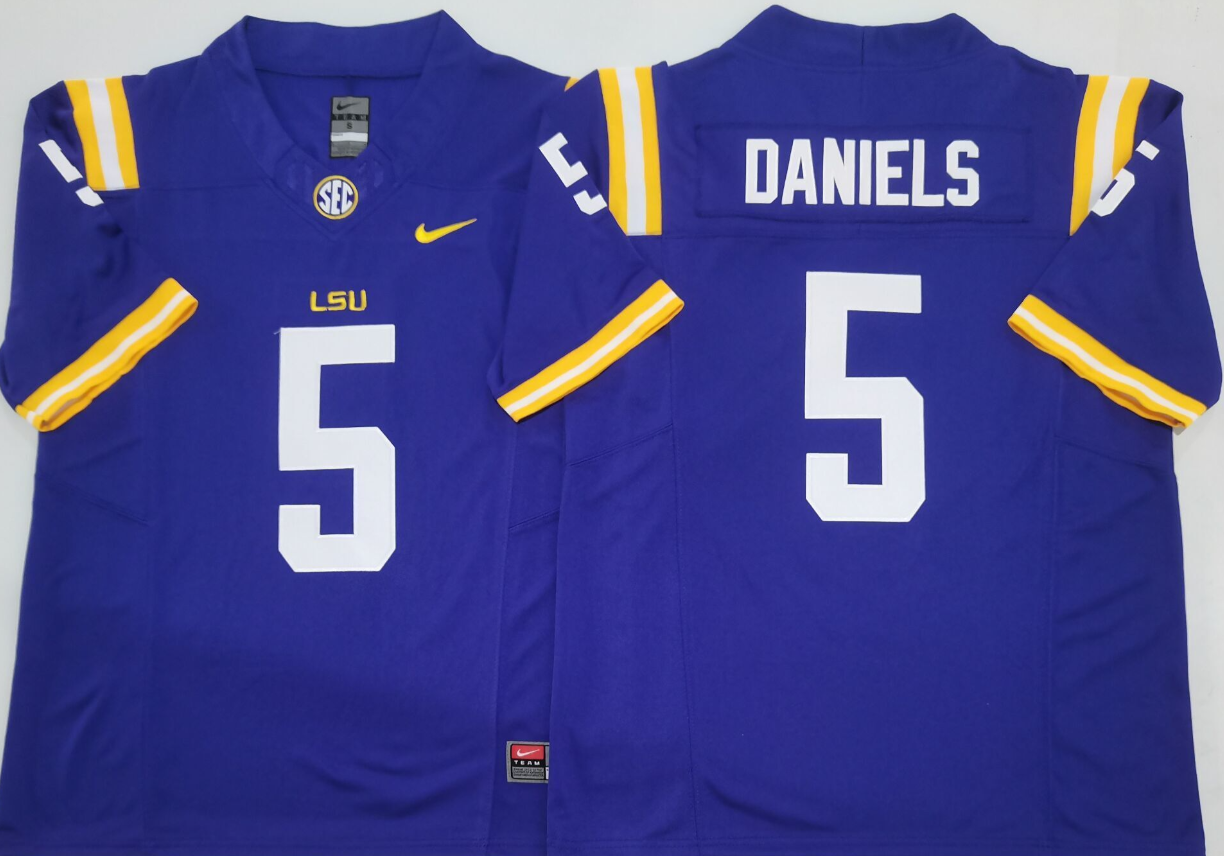 Jayden Daniels  NCAA Clemson Tigers Nike Vapor Limited Jersey