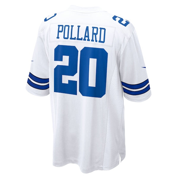 Tony Pollard Dallas Cowboys Nike Game Player Jersey - White/Navy