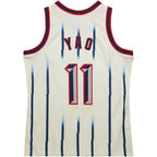 Yao Ming Houston Rockets Chainstitch Swingman Jersey - Cream