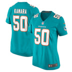 Mohamed Kamara Miami Dolphins Nike Women's  Game Jersey -  Aqua