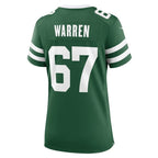 Carter Warren New York Jets Nike Women's Team Game Jersey - Legacy Green