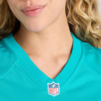 David Long Jr. Miami Dolphins Nike Women's  Game Jersey -  Aqua
