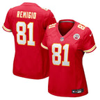 Nikko Remigio Kansas City Chiefs Nike Women's Team Game Jersey -  Red