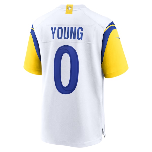 Byron Young Los Angeles Rams Nike Team Game Jersey -  White/Royal
