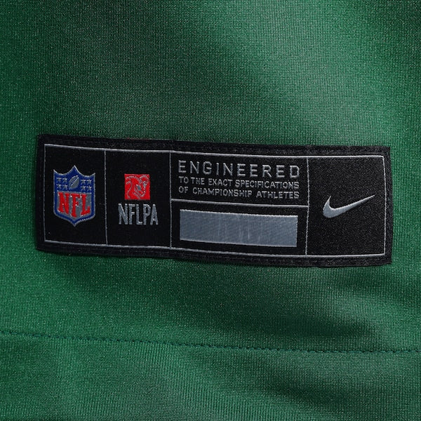 Justin Fields New York Jets Nike Game Player Jersey - Legacy Green