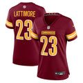 Marshon Lattimore Washington Commanders Nike Women's  Game Jersey -  Burgundy/White
