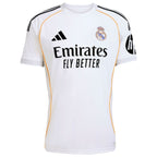 Kylian Mbappé Los Merengues adidas 2025/26 Home Replica Player Jersey - White/Blue