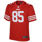George Kittle San Francisco 49ers Nike Youth Game Jersey - Scarlet