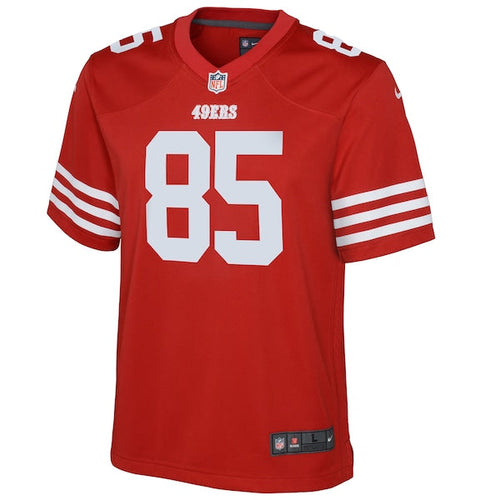 George Kittle San Francisco 49ers Nike Youth Game Jersey - Scarlet
