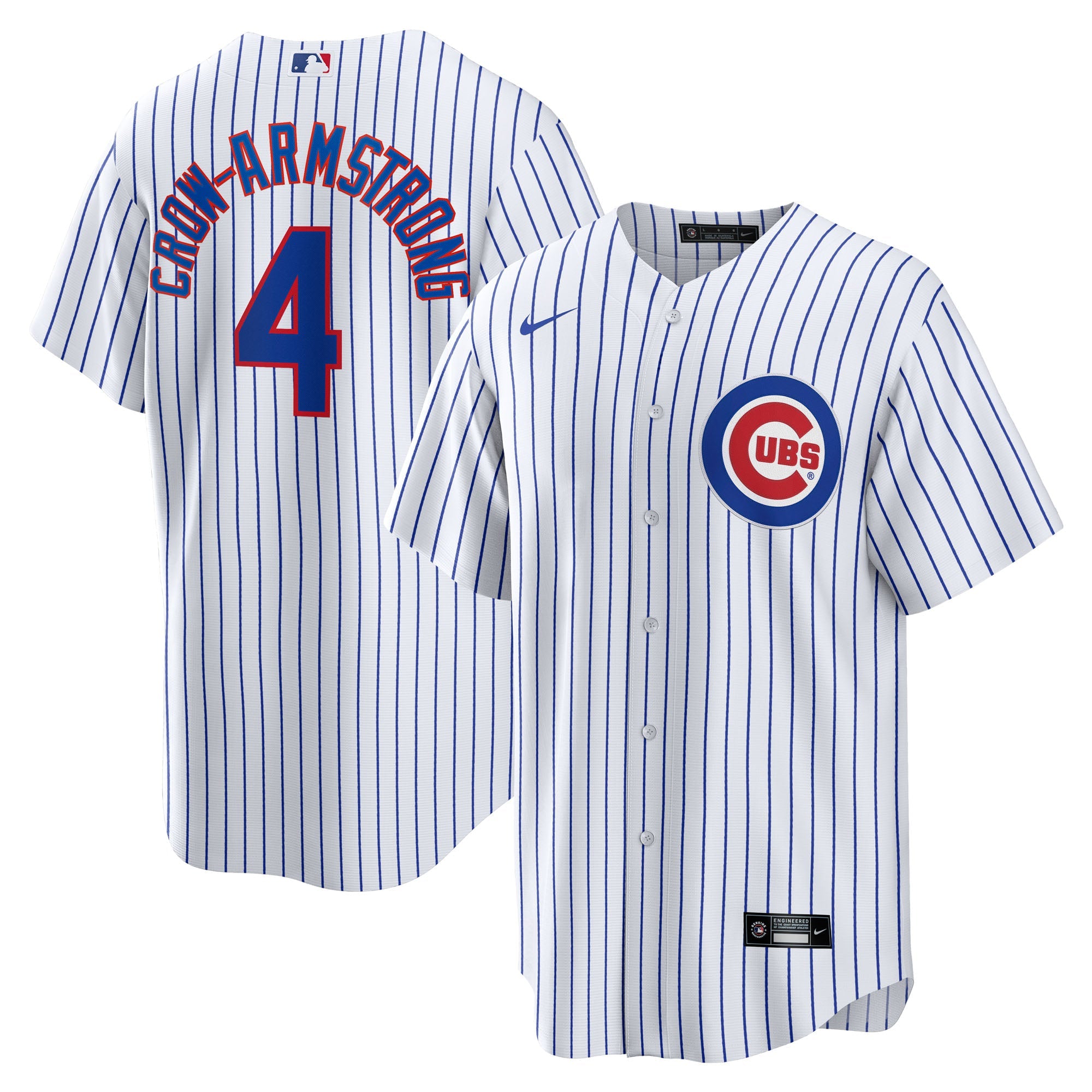 Pete Crow-Armstrong Chicago Cubs Nike Alternate Replica Jersey - Royal/White
