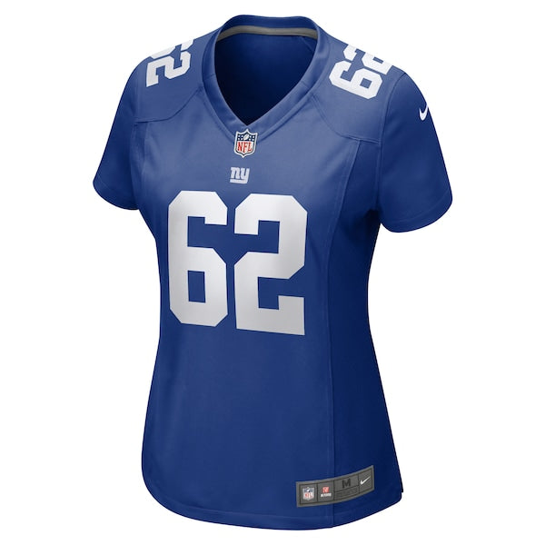 Jalen Mayfield New York Giants Nike Women's  Game Jersey -  Royal