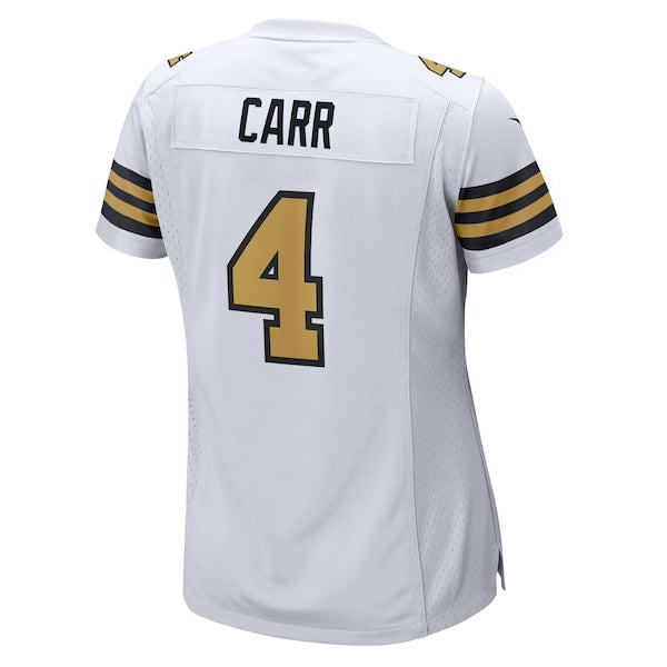 Derek Carr New Orleans Saints Nike Women's Alternate Game Jersey -  White