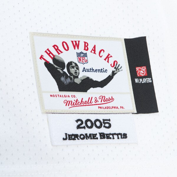 Jerome Bettis Pittsburgh Steelers  2005 Authentic Jersey - White